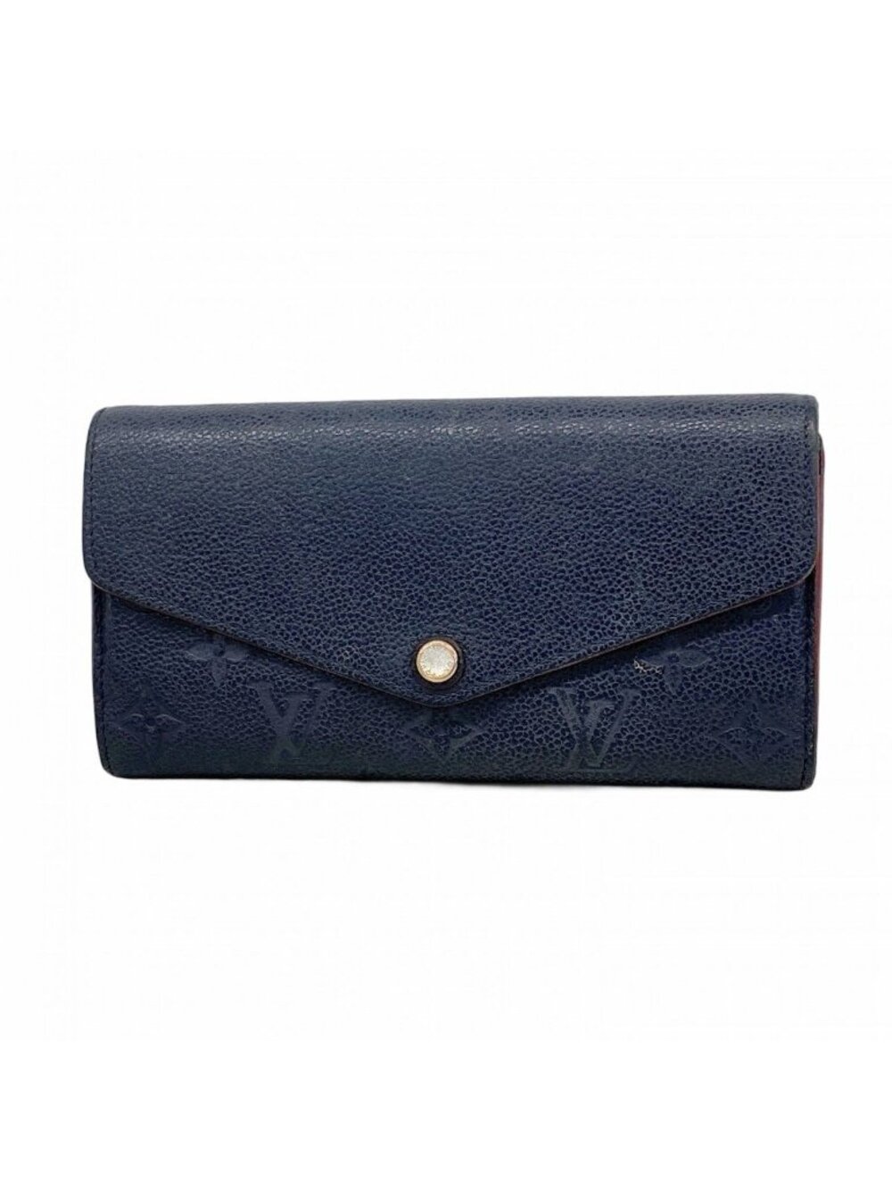 Louis Vuitton Wallet Monogram Empreinte Portefeuille Sarah Marine